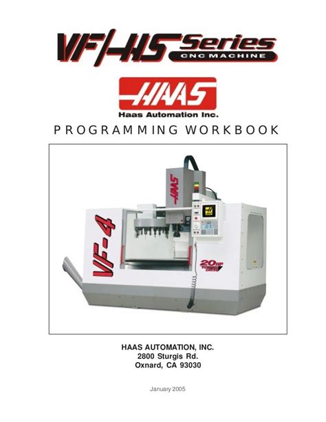 haas cnc milling machine programming workbook|haas cnc programming.